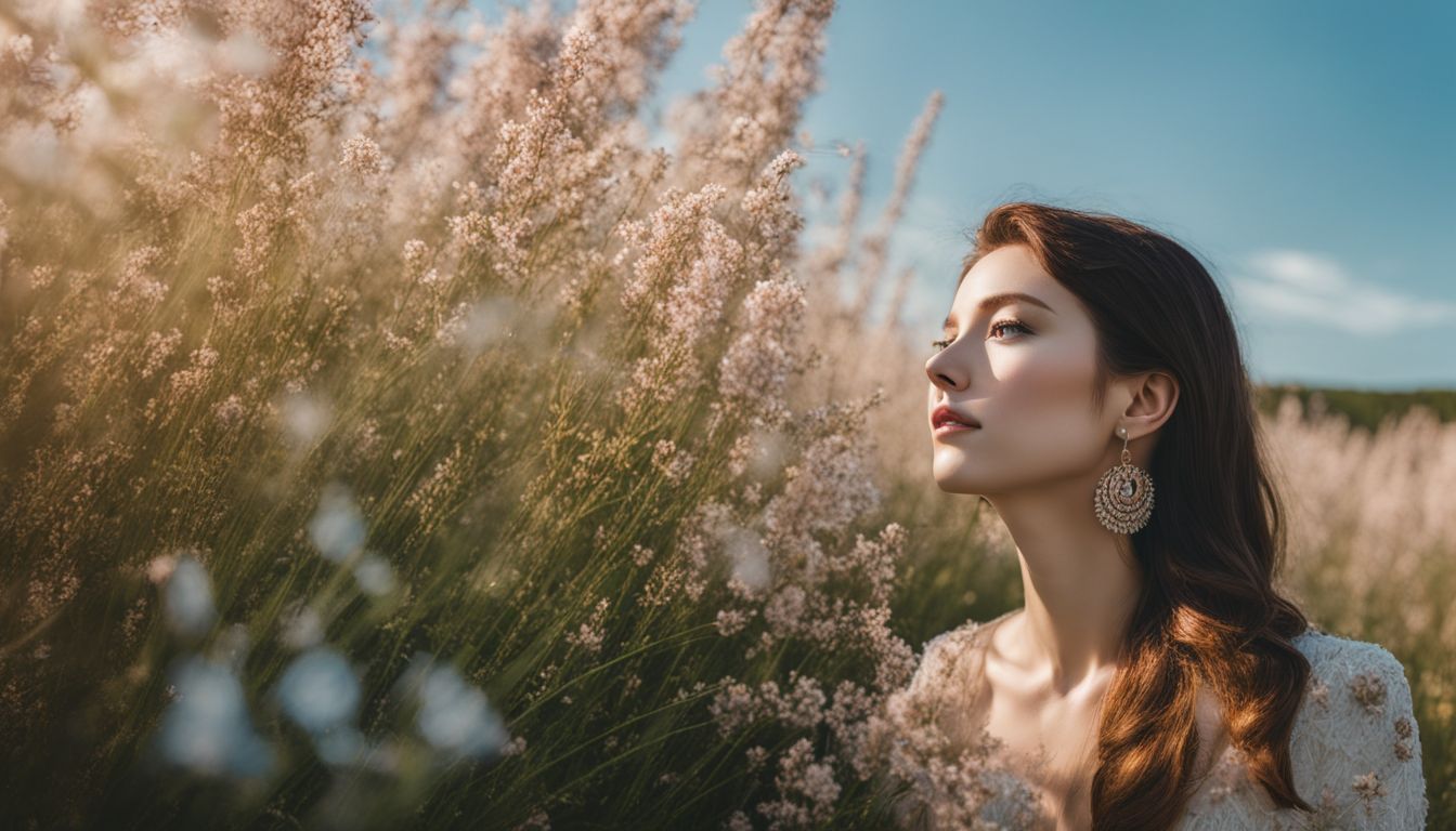 Een open veld met bloeiende bloemen en een heldere blauwe lucht, natuurfotografie. Een open veld met bloeiende bloemen en een heldere blauwe lucht, natuurfotografie.